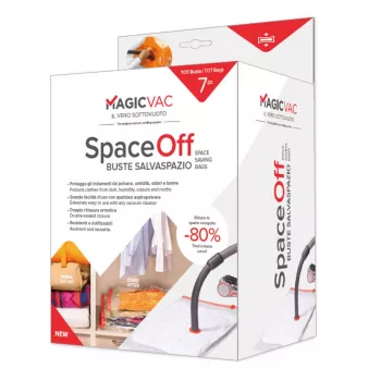 MagicVac Vacuum Clothes Bag Set Space-Off 6-Piece