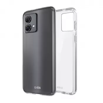 SBS Skinny Cover Motorola G84 jaoks, läbipaistev