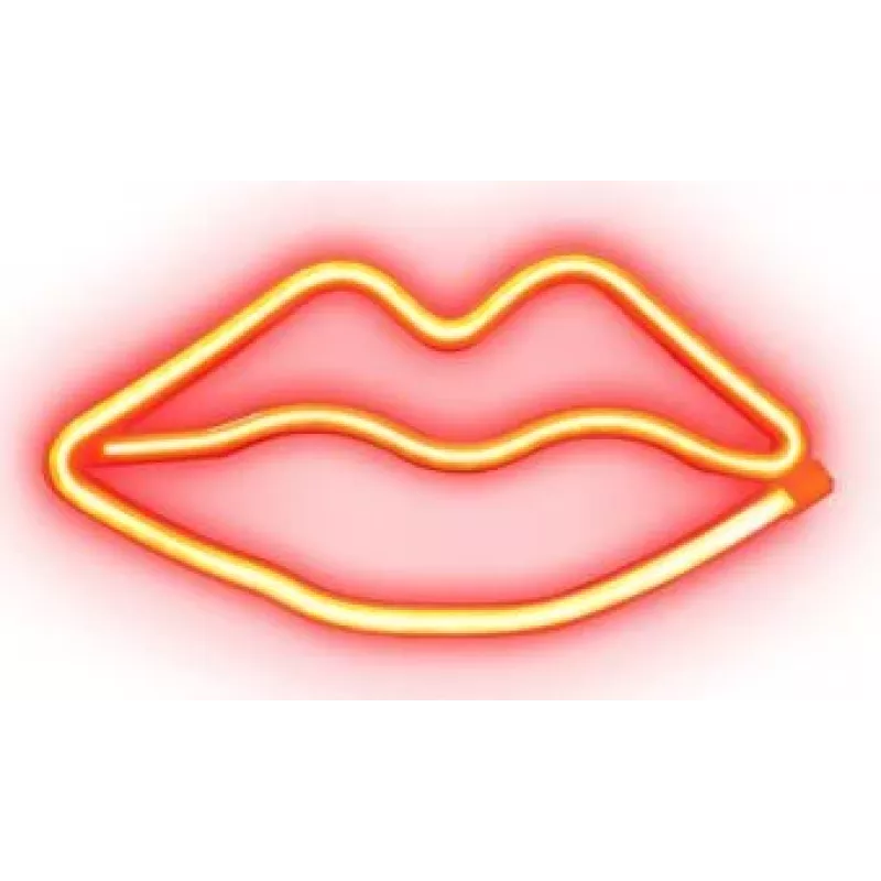 SBS Red Lips Glow Neon Effect LED Lamp