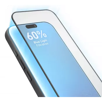 SBS Eyesafe Karastatud Klaasist Ekraanikaitse iPhone 17 Pro jaoks koos Paigaldusraamiga