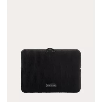 TUCANO Velluto 2 sülearvuti ümbris MacBook Air 13 (M4/M3/M2/M1/2025-2018) / Pro 13 / Sülearvuti 12 jaoks, must