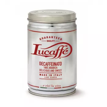 LUCAFFE' Decaffeinato Jahvatatud Kohv 250g Purk