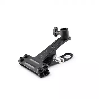 Manfrotto Vedruklamber - Must - 55 mm lõuaava - 1/4 inch-20 ja 3/8 inch-16 keermed