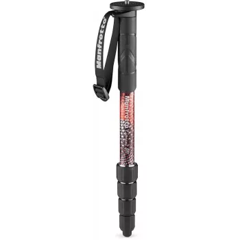 Manfrotto Element MII Alumiinium Monopod, Punane (MMELMIIA5RD)