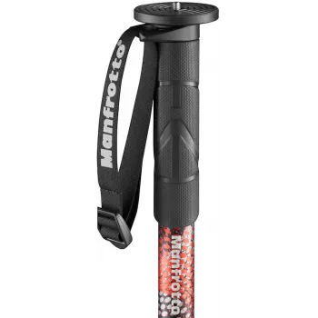 Manfrotto Element MII Alumiinium Monopod, Punane (MMELMIIA5RD)
