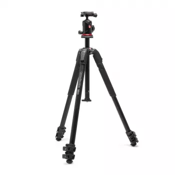 Manfrotto 190X alumiiniumist statiiv kuulkinnitusega 496RC2 (must)