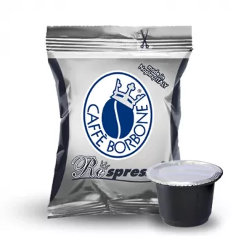 Caffè Borbone Respresso Miscela Nera kohvikapslid 50 x 5 g Nespresso OriginalLine'ile