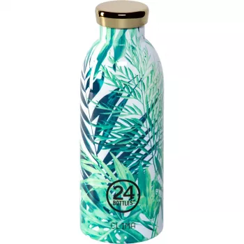 24BOTTLES Clima Bottle Lush 500 ml - Kaheseinaline vaakumisolatsiooniga roostevabast terasest veepudel