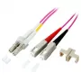 TECHLY Patch Cord Fiber Optic OM4 50/125 µm SC-LC Duplex 3m