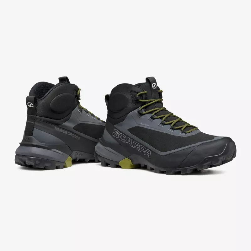 Scarpa Ribelle Cross 2 Mid GTX Mountaineering Boots Black Olive 44.5