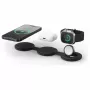Satechi OntheGo 3-in-1 Wireless Charger with Qi2, Black, 15W, ST-QTG31K