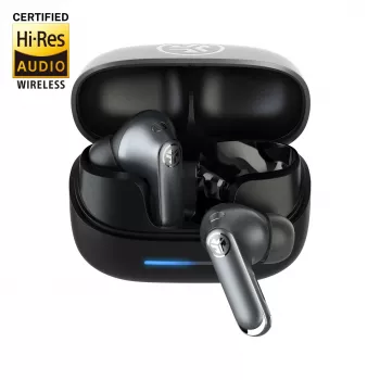 JLab Epic Pods ANC True Wireless Earbuds with Hybrid Active Noise Cancellation, Bluetooth 5.3, IP55, 50h Playtime, Black