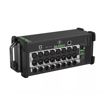 MACKIE DL16SE 16-kanaliline digitaalne riiulimikser Onyx+ eelvõimendite ja Wi-Fi juhtimisega