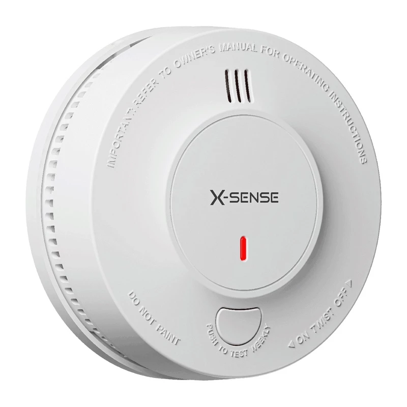 X-Sense SD19 Suitsuandur 10-aastase akuga, patareitoitega, 122 x 45 mm (ZASXS00156WEU)