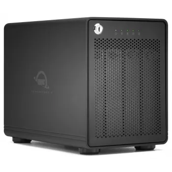 OWC ThunderBay 4 RAID - Väline RAID-korpus - SATA - 40 Gb/s - USB - Must