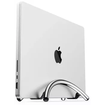 Twelve South BookArc Flex vertikaalne sülearvuti alus MacBookile - kroom