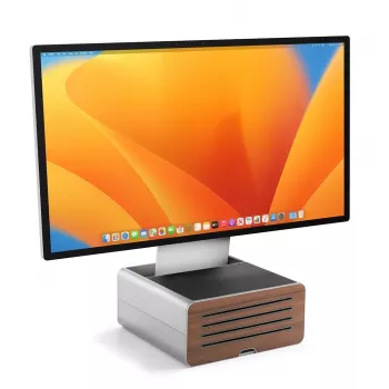 Twelve South HiRise Pro monitorialus hoiuruumiga iMac / Studio Display jaoks, hõbedane