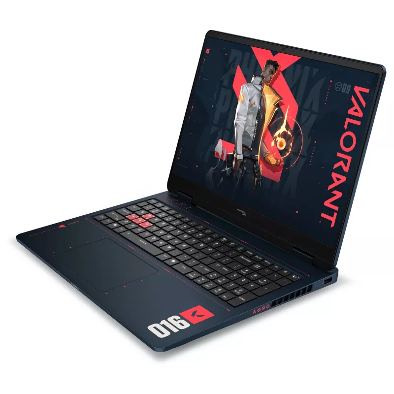 HP OMEN 16-ap1099ng VALORANT Limited Edition 16.1 inch 2.5K IPS 240Hz mängurisülearvuti, Ryzen 9 8940HX, 24GB DDR5 RAM, 1TB SSD, RTX 5070, Windows 11 Home