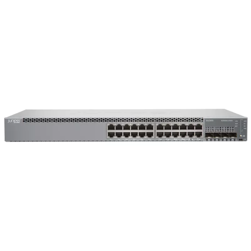 Juniper EX Series EX2300-24P - Switch - L3 - hallatav - 24 x 10/100/1000 (PoE+)