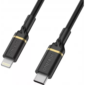 OtterBox Standard USB-C to Lightning kaabel 1m Black Shimmer MFi sertifitseeritud 60W PD