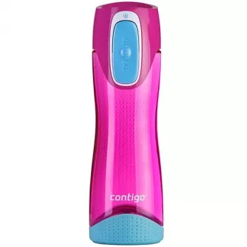 Contigo Swish 500ml Tritan Plastic Water Bottle Raspberry Pink
