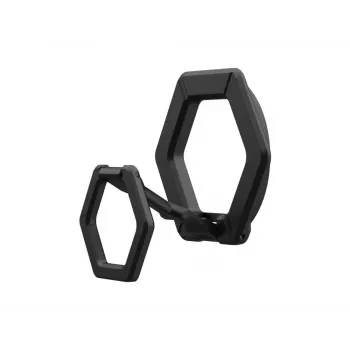 Urban Armor Gear Monarch Pro Case for Apple iPhone 15 Pro Max with Magnetic Ring Stand - Black