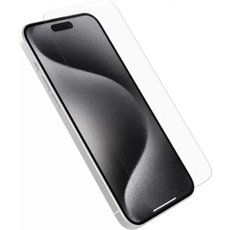 OtterBox Glass Pixystix Clear Screen Protector for Apple iPhone 15 Pro Max