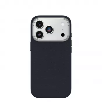 OtterBox Symmetry Cactus Leather Camera Control for iPhone 17 Pro Blue