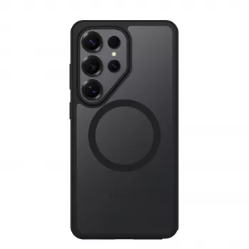 OtterBox React Series mobiiltelefoni ümbris Apple iPhone 14 Pro Maxile - Black Crystal (läbipaistev/must)
