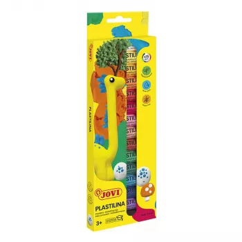 JOVI Plastilina Modelleerimissavi Segatud 15 Värvi, Igaüks 15 g