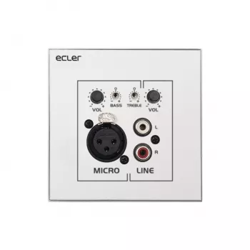Kindermann WPaMIX-T seinapaneel XLR/RCA helitugevus/mikser