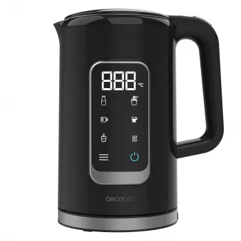 Cecotec ThermoSense 500 Touch elektriline veekeetja, 1,7 L, 2200 W, must