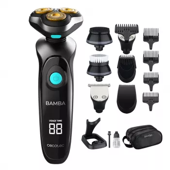 Cecotec Bamba PrecisionCare TwistGroom 10-in-1 Multi-Groomer, Must