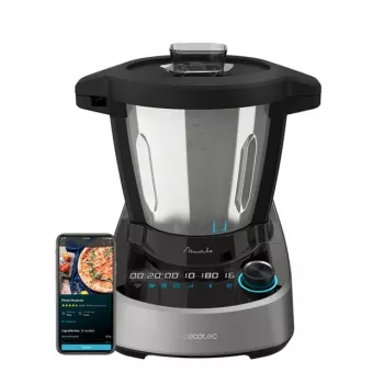Cecotec Mambo 11090 Multifunktsionaalne köögikombain, 1700 W, 3,3 L, roostevaba teras, Wi-Fi