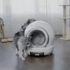Cecotec Pumba 7000 CleanKitty Compact Connected iseseisev kassiliivakast, Wi-Fi, 10L prügikast, 6L liivamahutavus, automaatne pöörlemine, ohutusandurid, nutitelefoni rakendus