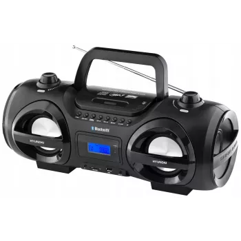 Hyundai TRC985BT kaasaskantav CD-makk Bluetoothi, FM/AM-raadio, MP3/USB-esitusega, must