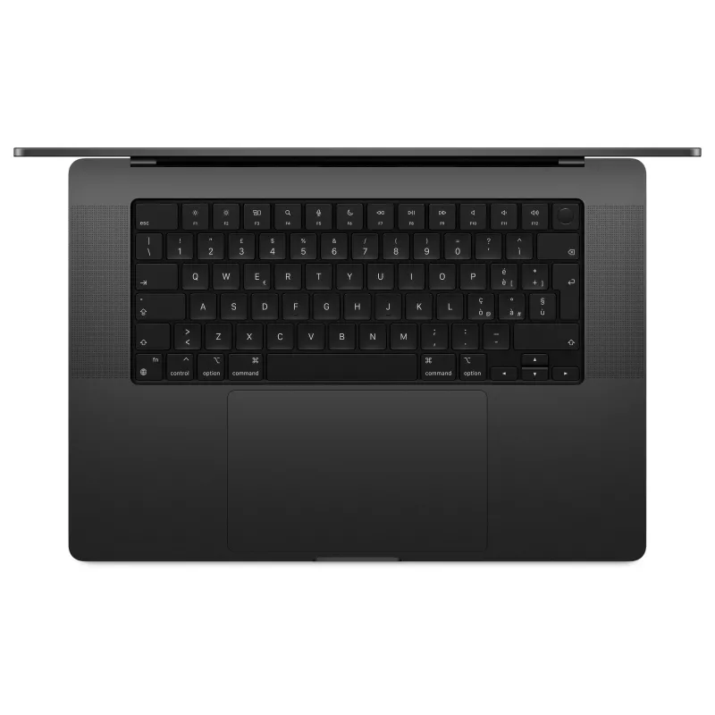 Apple MacBook Pro 16 M5 Space Black, M5 Pro 18-tuumaline CPU, 20-tuumaline GPU, 48 GB muutmälu, 1 TB SSD, saksa klaviatuur, Nanotexture klaas, 140 W USB-C toiteadapter