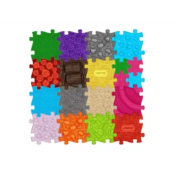 Ortopeediline sensoorne matikomplekt 19-in-1 XXL 19 pusletükki Sensory Muffik / MFK-025-1