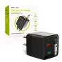Mobile Origin 65W GaN Laadija USB-C Sissetõmmatava Kaabliga + USB-A 75cm
