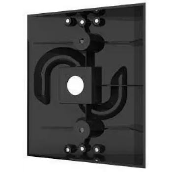 2N IP Solo Intercom Tagumine plaat - Must - 115 mm - 9155071