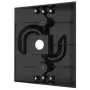 2N IP Solo Intercom Tagumine plaat - Must - 115 mm - 9155071