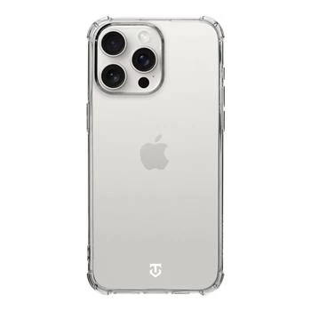 Taktikaline tagakate TPU Plyo iPhone 15 Pro jaoks, läbipaistev
