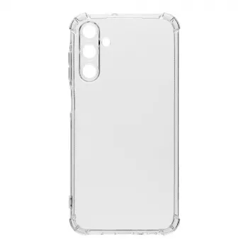 Taktikaline tagakate TPU Plyo Samsung Galaxy A15 5G jaoks, läbipaistev