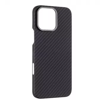 Taktikaline tagumine kate MagForce Aramid Apple iPhone 16 Pro Max jaoks, must
