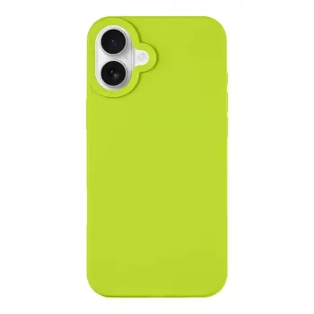 Taktiline tagakaas MagForce Velvet Smoothie Apple iPhone 16 Plus jaoks - Avokaadroheline