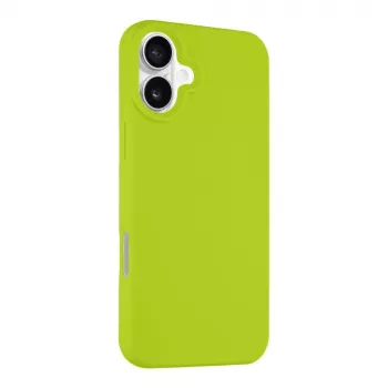 Taktiline tagakaas MagForce Velvet Smoothie Apple iPhone 16 Plus jaoks - Avokaadroheline