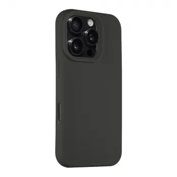 Taktikaline tagumine kate MagForce Velvet Smoothie Apple iPhone 16 Pro jaoks - südasinimust