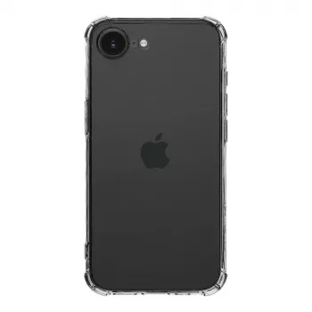 Tactical tagumine kate TPU Plyo iPhone 16e/17e jaoks, läbipaistev