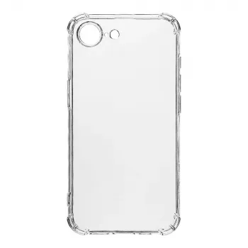 Tactical tagumine kate TPU Plyo iPhone 16e/17e jaoks, läbipaistev