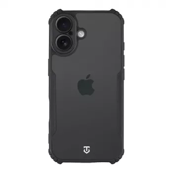 Taktikaline tagakate Quantum Stealth iPhone 17 läbipaistev/must